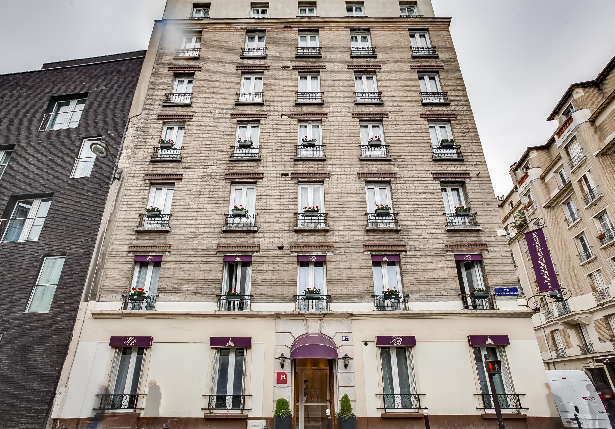 Hotel De Bellevue Paris Gare Du Nord Exteriör bild